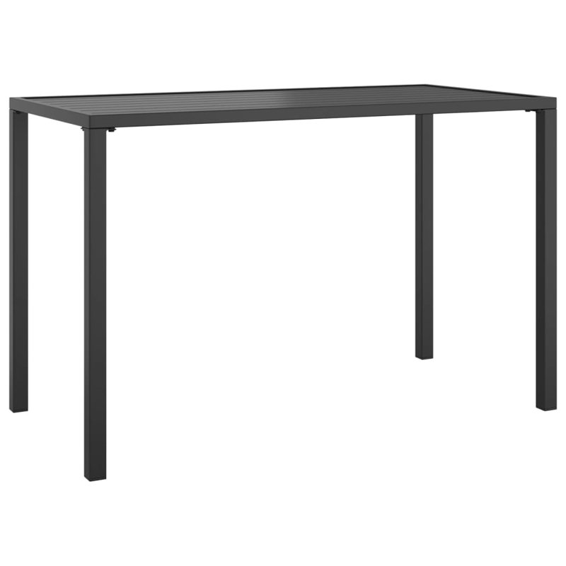 Table de salle à manger d'extérieur rectangulaire L 43,3 po x l 21,3 po Eike
