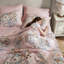 7 édredon très grand avec motif floral rétro rose, confort en toute saison, microfibre, rebords raffinés, lavable à la machine, transformez votre lit en microfibre romantique à deux motifs-130192889-130192894