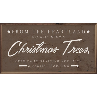 Arbre de Noël «From The Heartland» brun