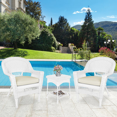 Byxbee 2 - Person Patio Conversation Set with Cushions