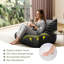 Canapé d'appoint en faux cuir Boneless Lazy-1809407945