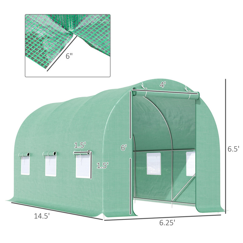 Tunnel Hoop Greenhouse