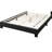 Modern Queen Bed, Charcoal Wool, Bedroom, Channel Tufting, Led Headboard Wool Fabric Upholstery, No Box Spring, Built-2085741952