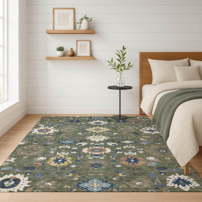 Tapis traditionnel lavable à la machine intérieur / extérieur ACN2458