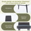 Chaises de bar réglables à pieds en fer-117528595