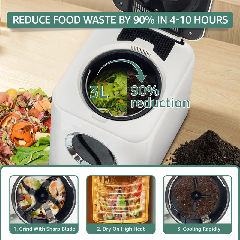 Composteur de cuisine 3L Smart