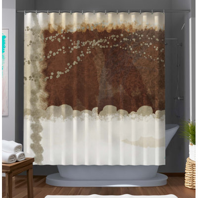 Losoto Abstract Shower Curtain