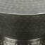 Table d'appoint, tambour, côté, bout, table de chevet, lampe, salon, chambre à coucher, métal gris, contemporain, moderne