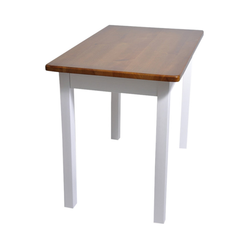 Pine Solid Wood Dining Table, Brown