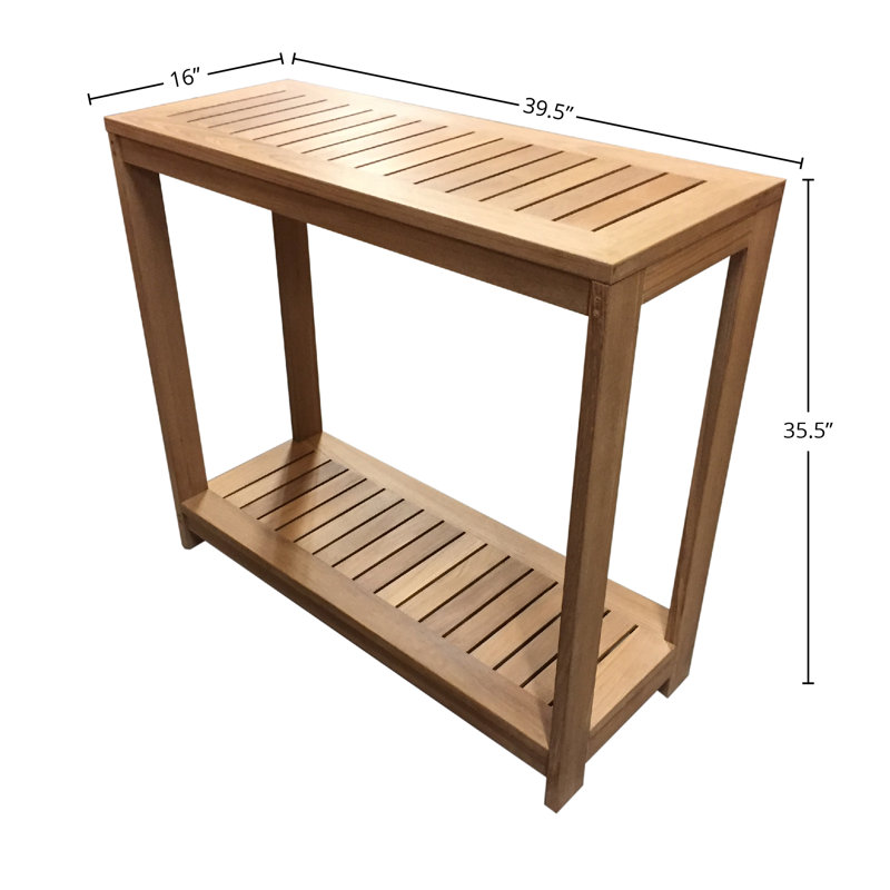 Nema Rectangular Teak Outdoor Buffet & Console Table