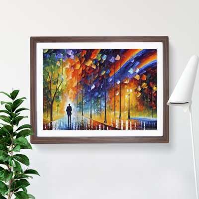 Alone By The Trees - Single Picture Frame Painting