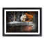 Squirrel by an Autumn Forest in Abstract - Picture Frame Painting Print-55729760-55729755