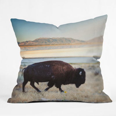 Chelsea Victoria Seldom is Heard Indoor/Outdoor Throw Pillow