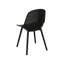 Chaise d'extérieur en polypropylène noir - Chaise Posey avec structure Posey