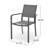 6 - Person Metal Patio Dining Set with Rectangular Table