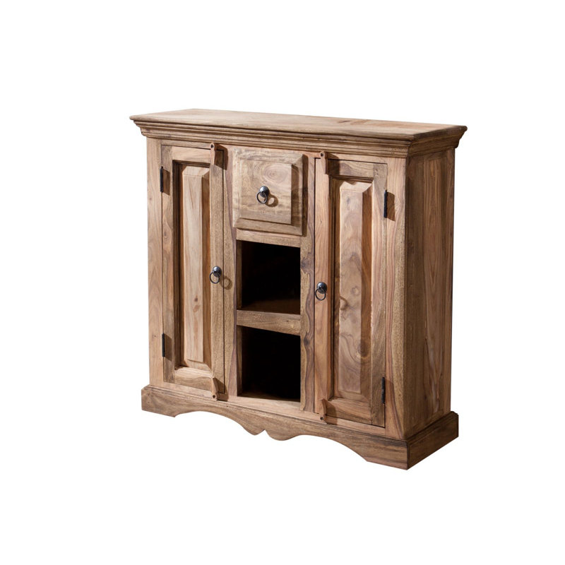 Leeds Solid Wood 87 cm W Chest of Drawers