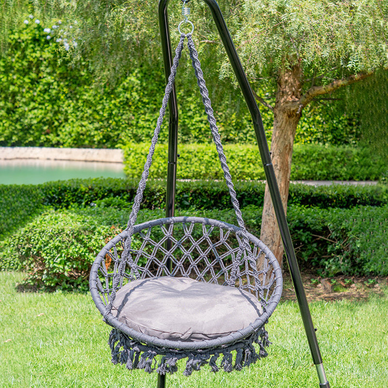 Chaise hamac Hawn, gris