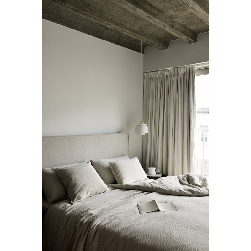 Revive Bed Removable Linen Cover, Beige, King