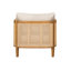 Chaise avec accoudoirs de patio Kirkby (sans la table)