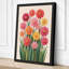 Gerbera Blooms Botanical - Wrapped Canvas-987601868-987601870