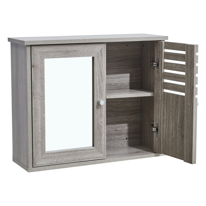 600mm W 492mm H Wall Mounted Required Medicine Cabinet Mirror