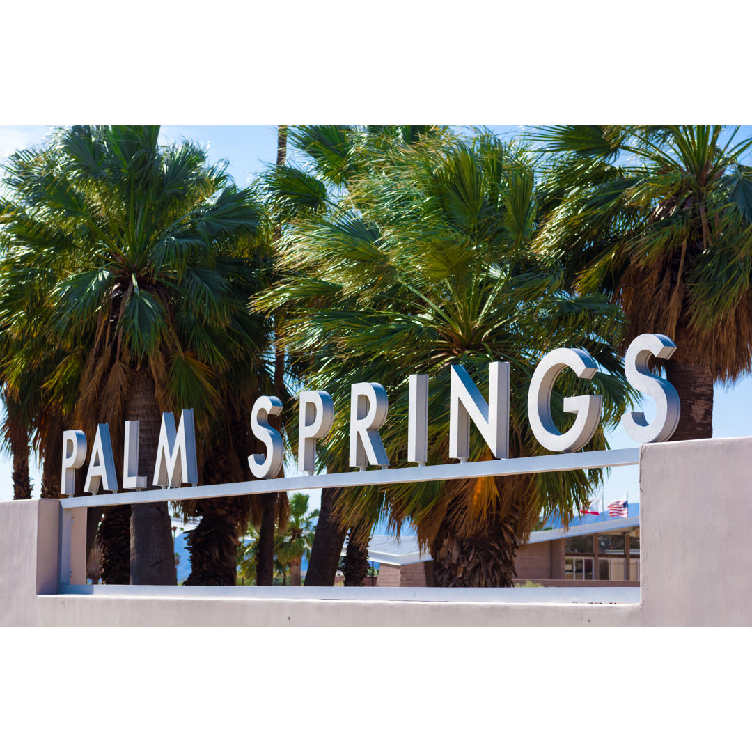 Sign In Palm Springs - Drucken