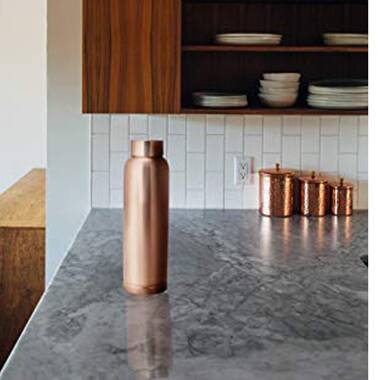 Perilla Home 25.36oz. Copper Water Bottle