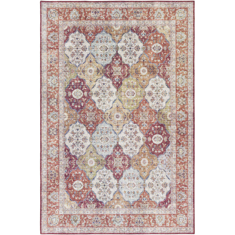 Daigle Oriental Indoor Rug, Rectangle 2'3" x 3'9"