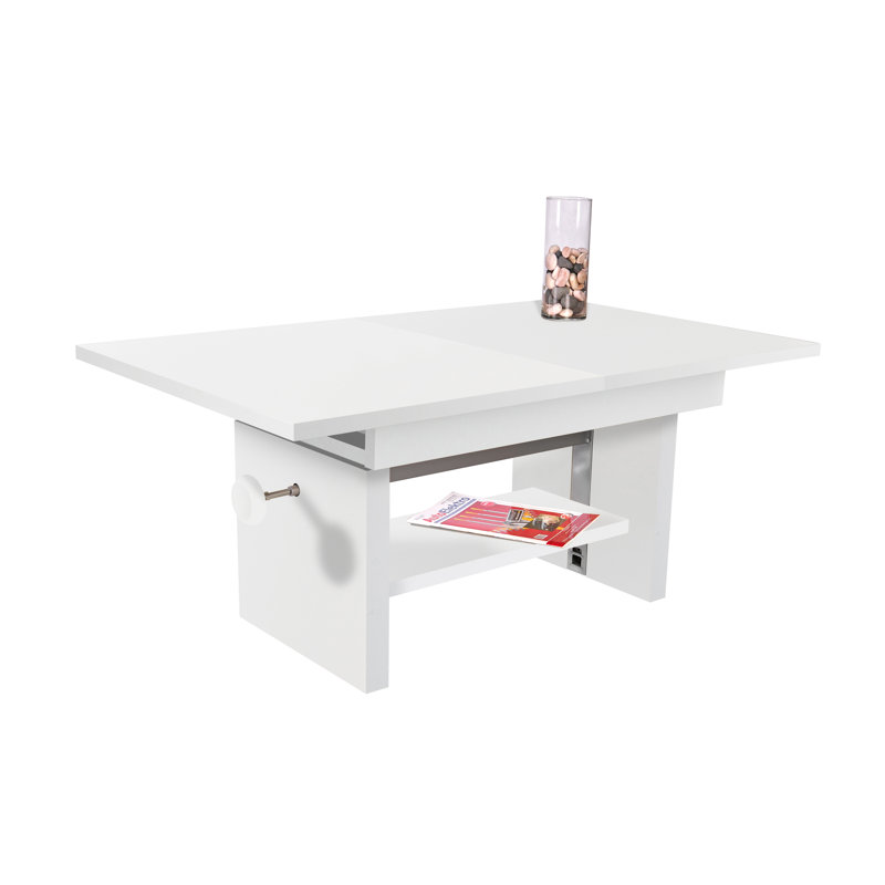 Snediker Lift Top Trestle Coffee Table