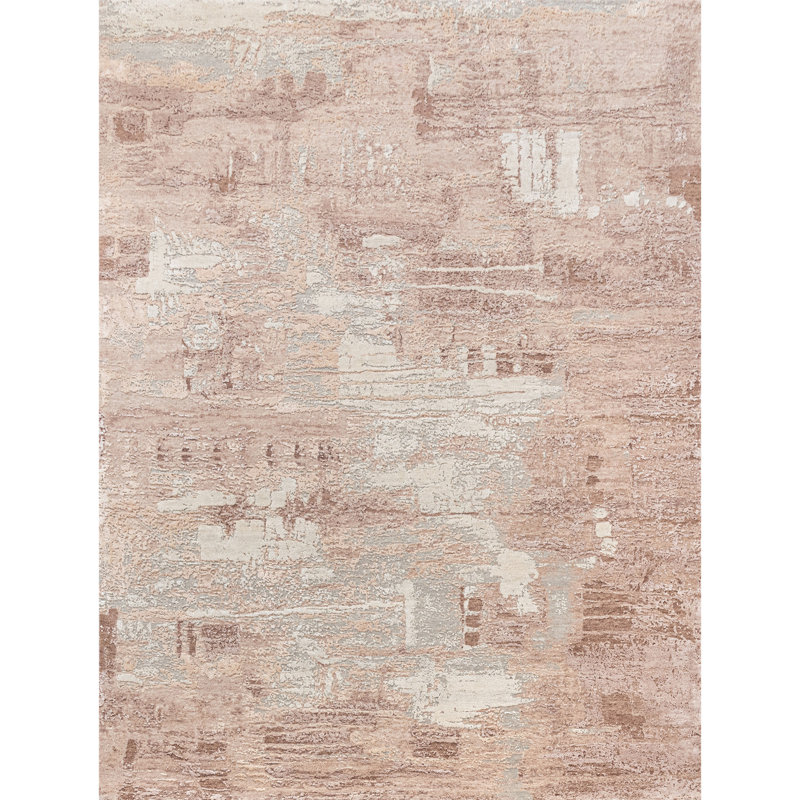 Tapis rectangulaire noué à la main, Rectangle 12 pi x 15 pi