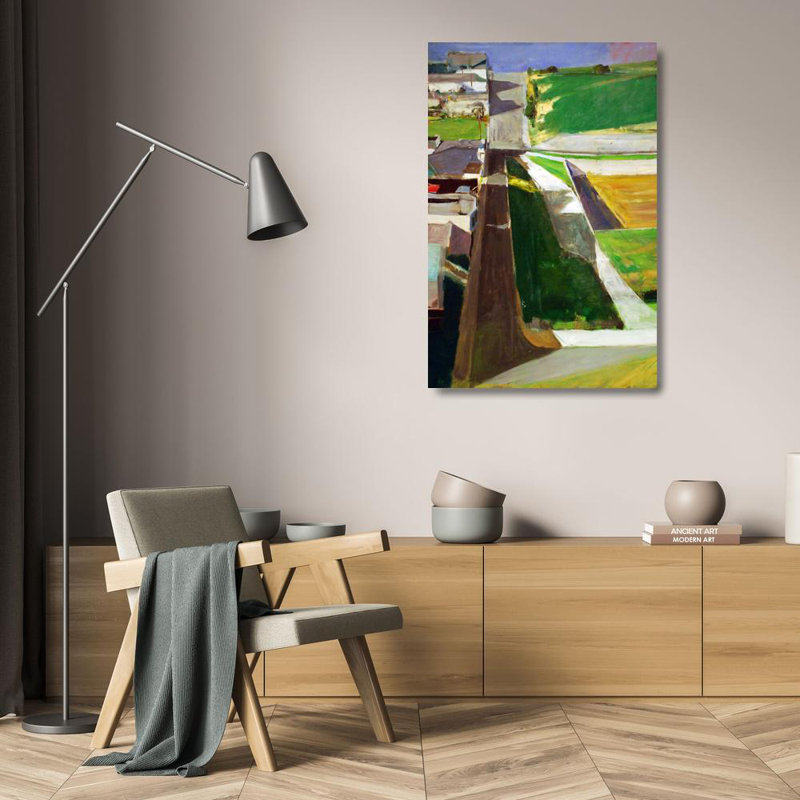 Paysage urbain I, H 24 po x l 16 po