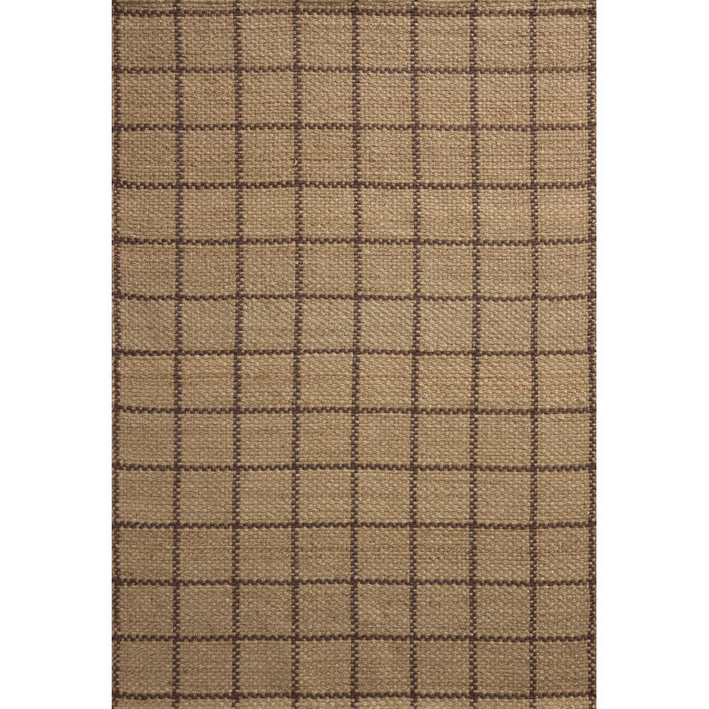 Tapis naturel / brun Chris Loves Julia x Loloi Fletcher, Rectangle 7 pi 9 po x 9 pi 9 po