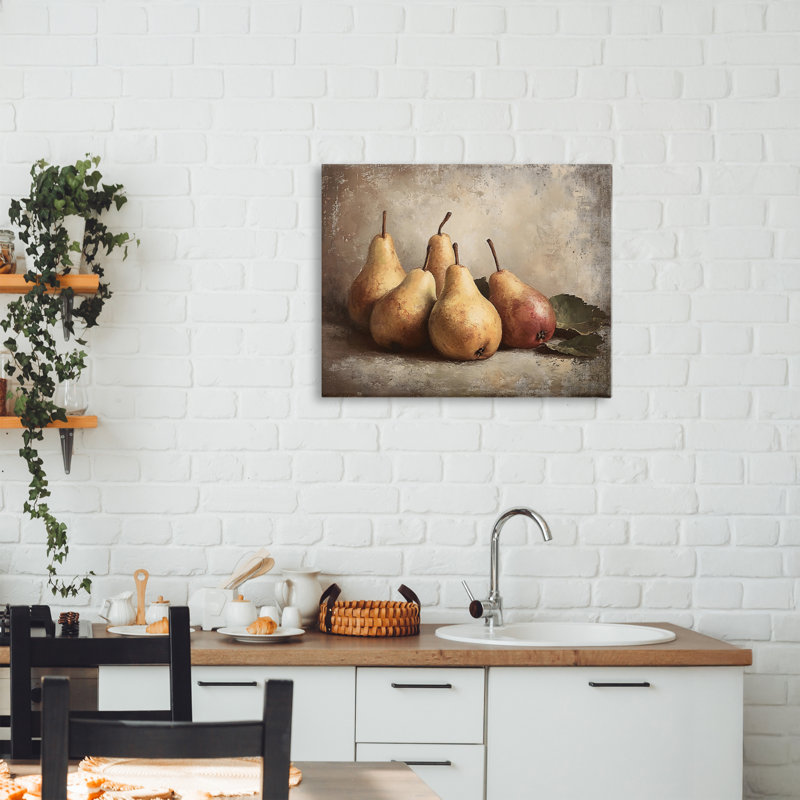 Nature morte poire neutre, conception par Franklyn Gregory, 16 x 20