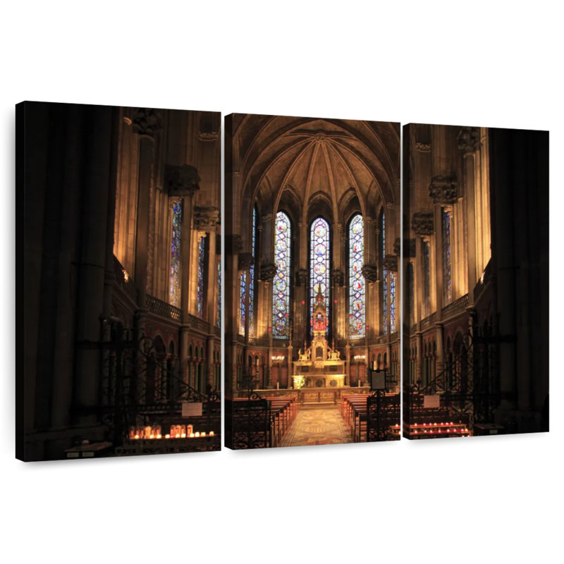 Adella, autel de la Sainte-Chapelle, H 24 po x l 38 po