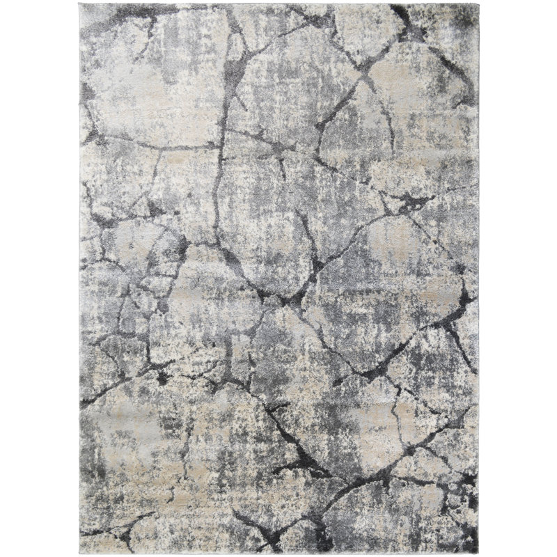 Maka Abstract Indoor Rug, Rectangle 7'10" x 9'10"