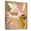 «Retro Pink and Vintage Gold Bliss - Abstract Collages», art mural-1868179612-1658475699