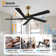 Baun 5-Blade Indoor Ceiling Fan with Remote