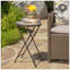 Table de bout en argent