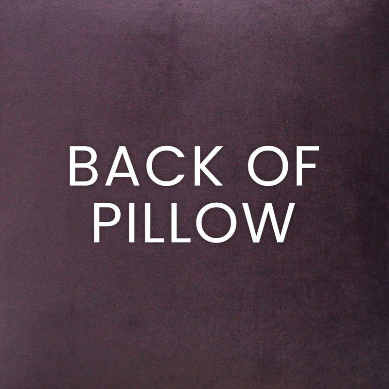 Jefferson Band Throw Pillow, Amethyst, Rectangle 14"H x 24"W