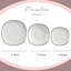 Nazaneen Handmade Porcelain China Dinnerware Set 18 Piece - Service for 6