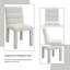 Ensemble de 2 chaises d'appoint Hettie Boucle