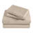 Modal From Beechwood 400 Thread Count Lightweight Cooling Solid Deep Pocket Bed Sheet Set-97691073-97691065