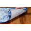 Sereno Oriental Blue/Cream Area Rug-207394884