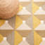 Gilderoy Geometric Hand Tufted Wool/Cotton Area Rug in Gold/Gray-888231360