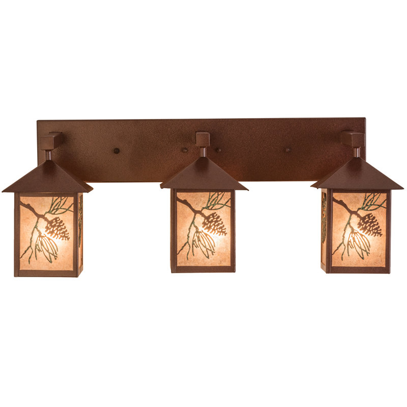 Rustic Lodge 3 - Light Vanity Light