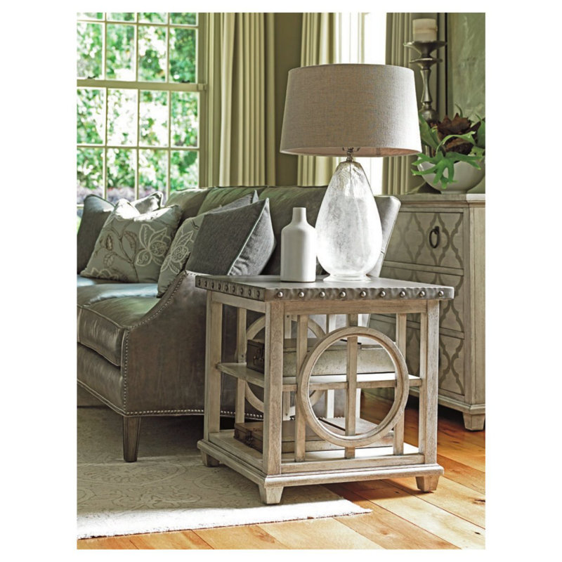 Oyster Bay Lewiston Square Lamp Table