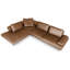 Trumansburg Leather Corner Sofa -1243792430-1243792427