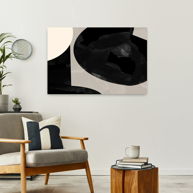 Art contemporain contemporain, H 36 po x l 24 po