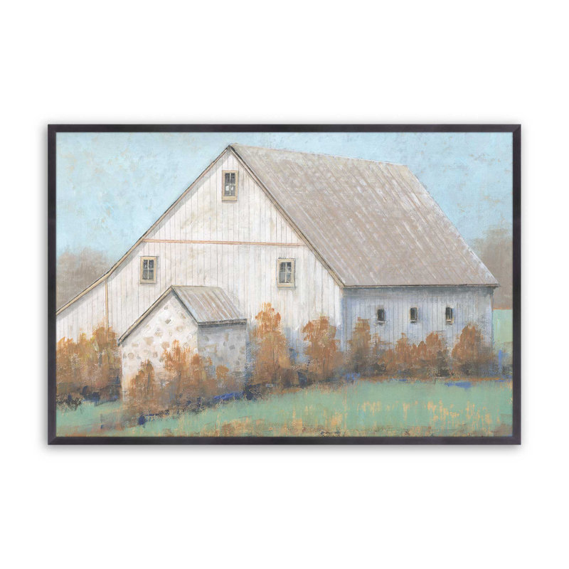 Farmstead Memories v1, impression, H 11 po x l 14 po x P 1,25 po, Cadre photo en zinc patiné