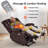 Aneria Power Recliner Lift Chair with Massage and Heat, Extended Footrest, Faux Leather-827687370